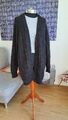 Envii Damen Cardigan Strickjacke Mohair Oversize Dunkelgrau Größe XS/S