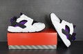 NIKE Air Huarache Weiß Lila Swrz Damen Sneaker GR. 38 US 7 NEU & OVP DH4439 105