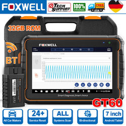 2024 Foxwell GT60 Profi KFZ Diagnosegerät Auto OBD2 Scanner TPMS ALLE SYSTEM DPF