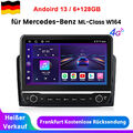 Für Mercedes Benz ML/GL Klasse W164 X164 10.1" Android 13 Autoradio GPS 6+128GB