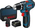 Bosch Professional 12V Akkuschrauber GSR 12V-15 (inkl. 2x 2.0Ah Akku, GAL 12V-20