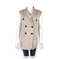 MAX&Co. PILLY Weste Damen Beige Größe-36 Neu Ohne Etikett UVP: 390€