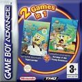 GameBoy Advance 2 in 1 SpongeBob Squarepants Supersponge + Revenge of Flying Dut