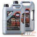 LIQUI MOLY 2x 5 L LITER TOP TEC 4310 0W-30 MOTOR-ÖL MOTOREN-ÖL