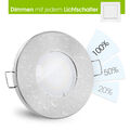 linovum® Feuchtraum LED Einbauspot fourSTEP Dim 5W flach IP65 neutralweiß 4000K