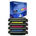 4x Europcart Toner Alternative für HP CE400A-CE403A CE400A CE401A CE402A CE403A