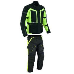 Herren Motorrad Textil Jacke und hose Motorrad Touring Textil Kombi Wasserdicht 