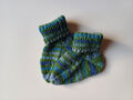 Niedliche Babysocken Fußlänge 11 cm handgestrickt Baby Kleinkind Socken Gr 68