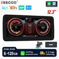 Für Mercedes C/GLC/X/V-Klasse W205 6+128G 12,3" 4G DAB+ Autoradio Android 13 KAM