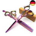 5,5 Zoll und 6 Zoll violett Friseur Schere Barber Professionelle Haarschere