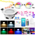 WIFI LED Einbaustrahler rgb Einbauspots 230V 5W 9W Alexa Goole APP Musik Dimmbar