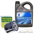 MANN-FILTER ÖLFILTER+5L GM 10W-40 MOTORÖL FÜR OPEL MERIVA A OMEGA A B  