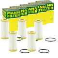 5x MANN-FILTER HU 6013 z ÖLFILTER MIT DICHTUNG FILTEREINSATZ 5-STÜCK!