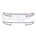 TOMEX Brakes Zubehörsatz Scheibenbremsbelag TX 43-90 für OPEL CORSA X15 CDTI LPG