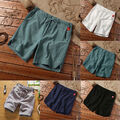 Herren Shorts Kurz Hose Hip Hop Baumwolle Leinen Atmungsaktiv  ,