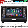 8-Kern Android 13 GPS Autoradio Navi für AUDI TT MK2 DVD DAB+BT 5.0 CarPlay 64GB