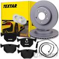 TEXTAR BREMSSCHEIBEN 320mm + BELÄGE HINTEN passend für BMW 3er E46 nur 330i/d