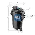 Kraftstofffilter Filtereinsatz 55.125.00 UFI für OPEL SAAB