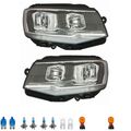 Scheinwerfer Set inkl. Premium Lampen für VW Transporter VI Kasten SGA