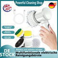 Elektrische Reinigungsbürste Spin Scrubber Akku Küche Badezimmer Scrubber Bürste