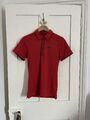 Nike DriFit Poloshirt Roger Federer Indian Wells 2010 rot/grau Tennis Größe XS