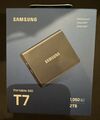 Samsung T7 Portable SSD - 2 TB - USB 3.2 Gen.2 Externe SSD Titanium Grey (MU-PC