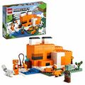 LEGO 21178 Minecraft Die Fuchs-Lodge, Held im Fuchs-Skin, Ertrunkener, 3 Füchse