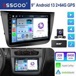 Für Seat Altea 2004-2015 Carplay 64G Android Carplay Autoradio NAVI GPS KAM DAB+