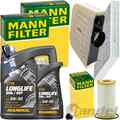 MANN INSPEKTIONSPAKET+6L MANNOL 507 5W-30 ÖL passend für AUDI Q7 4M TOUAREG TDI