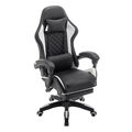 B-Ware SVITA X-Stream Gamingstuhl mit Fußstütze Chefsessel Büro ergonomisch Weiß