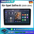 Für Opel Zafira B Astra H 2005-2014 Carplay Autoradio Android13 GPS NAVI 6+128G 