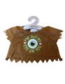 Build A Bear Bearclops T-Shirt I've Got My Eye On you Halloween leuchtet im Dunkeln Neu mit Etikett