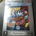 THE SIMS BUST'IN OUT PS2 PLATINUM - SOLO DISCO E CUSTODIA GENERICA