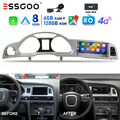 6+128G DAB+ Carplay Android 13 Autoradio GPS Für Audi A6 C6 4F MMI 3G 2010-2012