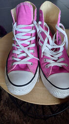 Converse C Taylor All Star HI Chuck Farb Rosa Größe 40