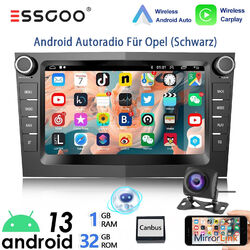 32G Carplay Android 13 Autoradio KAM Navi BT Für Opel Zafira B Corsa C D Astra H