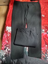 Damen Leggins/Thermo Leggins schwarz Gr. :48/50