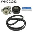 SKF Wasserpumpe + Zahnriemensatz VKMC 01032 für 100 90 AUDI 200 QUATTRO C3 443