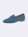 Gabor Damen Veloursleder Leder Slipper "graublau" Gr. 40 (6,5) UVP: 119€ 5.3330