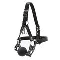 Kopf Harness mit Mundknebel Ball Gag Fetisch Für Paare Peitsche Spanking BDSM DE