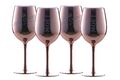 4x Moet & Chandon Champagner Glas Champagnerglas Rosegold/ Kupfer