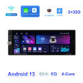 2+32GB Android 13 Autoradio 1DIN Apple Carplay GPS NAVI WIFI DSP BT FM RDS 6.9"