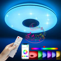 RGB LED Deckenleuchte Sternenhimmel Deckenlampe Dimmbar mit Fernbedienung Lampe