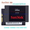 Sandisk ULTRA 3D SSD 250GB 500GB 1TB 2T 2.5" Internal hard drive SATA für Laptop