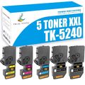 5x Toner XXL für Kyocera TK-5240 ECOSYS M5526cdn M5526cdw P5026cdn P5026cdw