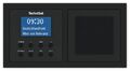 TechniSat DIGITRADIO UP 1 Unterputzradio/DAB+/UKW/Bluetooth/LCD dimmbar/Wecker