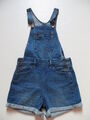 Levi's Latzhose kurze Latz Jeans Gr. S, W 28 /W 29, Latzshorts Bermuda OVERALL !