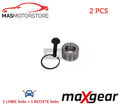 RADLAGERSATZ RADLAGER SATZ PAAR VORNE MAXGEAR 33-0556 2PCS A FÜR VW GOLF IV