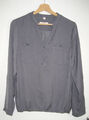 ESPRIT Damen Shirt Bluse Tunika grau lässig Gr. 36