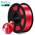 SUNLU SILK PLA PLUS (PLA+) 3D-Druckfilament 1,75 mm 1kg/2,2LBS seidig glänzend